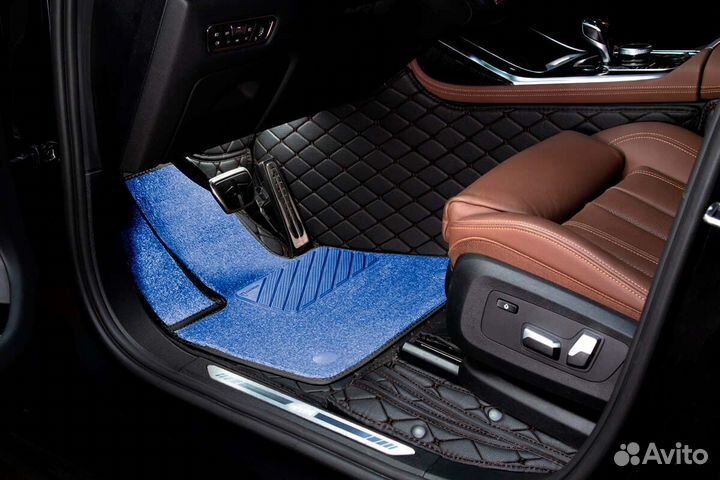 3D Коврики Exeed из Экокожи