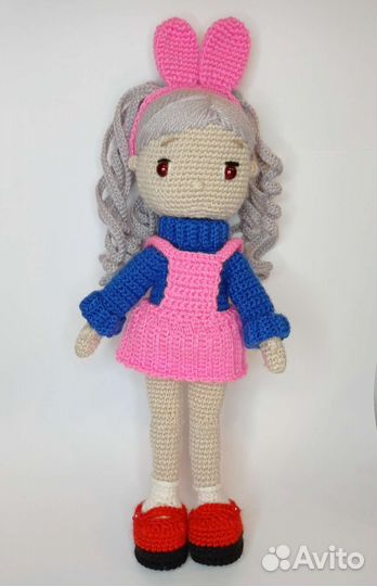 Мягкая игрушка заяц ручная работа