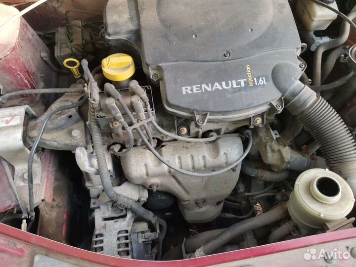 Продам двигатель рено логан 1,6