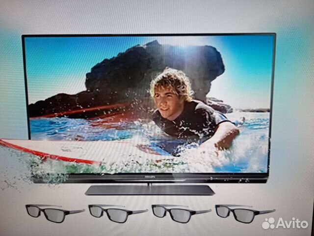 Philips 55" 140См 3D Smart TV Premium 400 Гц WI FI