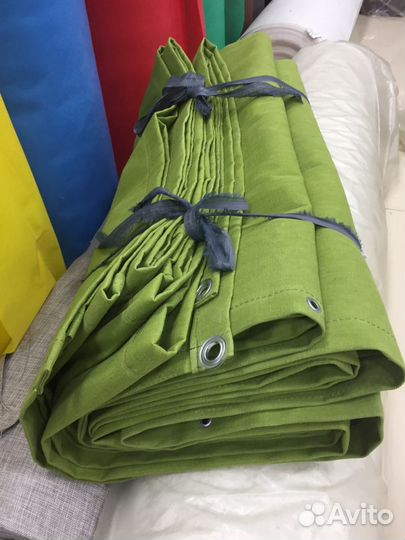 Шторы, занавес из брезента