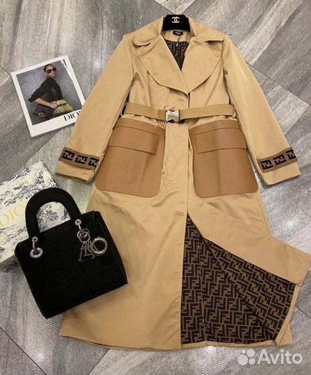 Тренч fendi