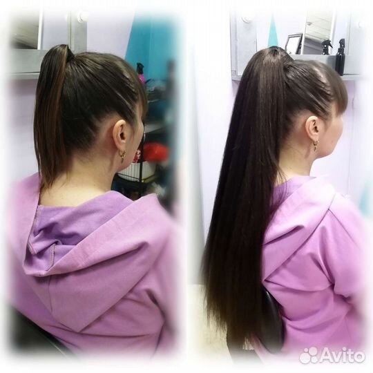 Хвост на резинке