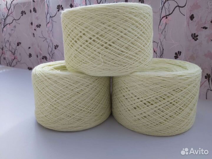 Пряжа бобинная Трикотажная мериносовая