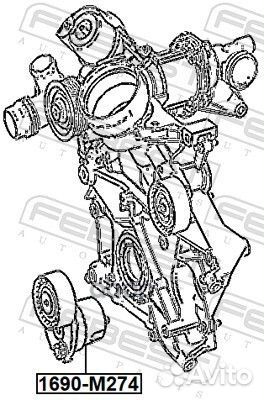 Натяжитель ремня 1690M274 Febest