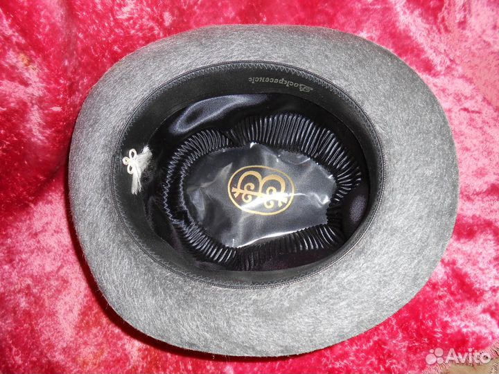 Шляпа фетровая шерсть
