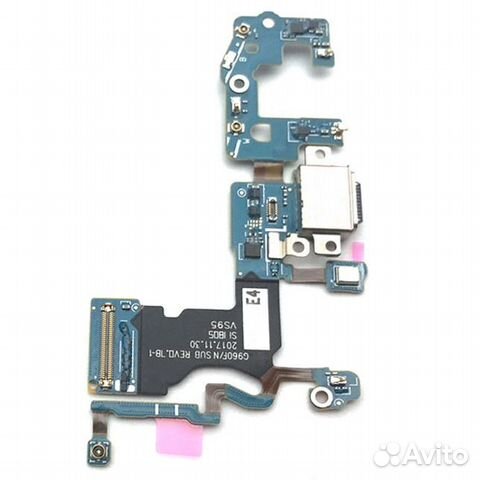 Шлейф для Samsung G965F Galaxy S9 Plus + разъем за