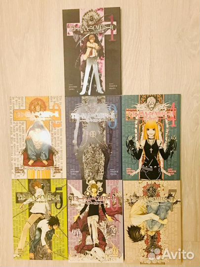 Тетрадь Смерти. Манга т. 1-7