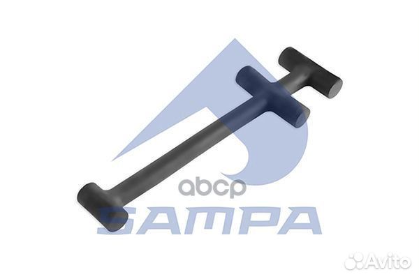 Резинка аккумуляторного ящика scania 043.209 sampa