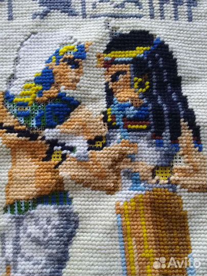 Картина вышитая крестом