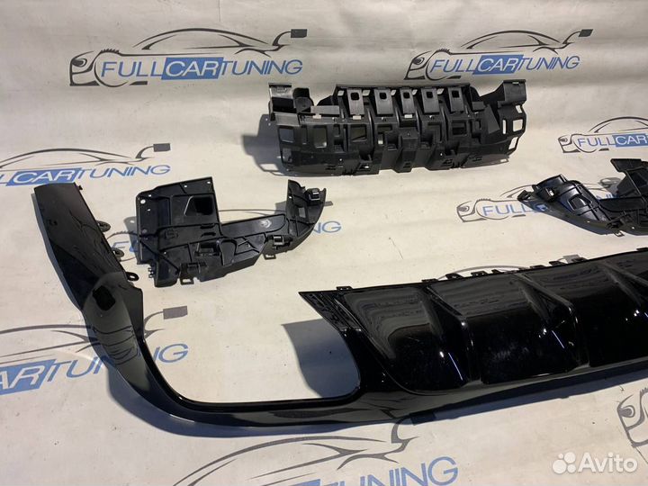 Mercedes C238 W213 купе диффузор заднего бампера