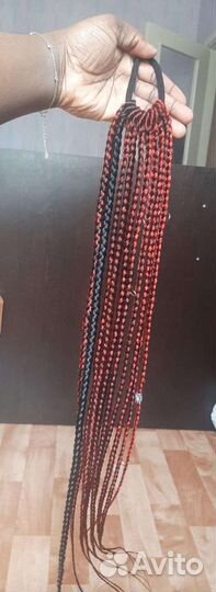 Афрохвост на резинке и Афрорезинки