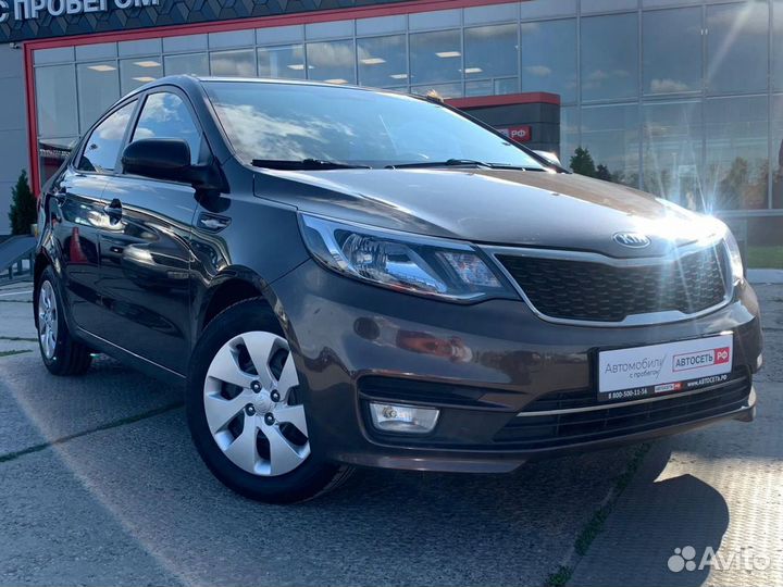 Kia Rio 1.4 МТ, 2015, 122 001 км