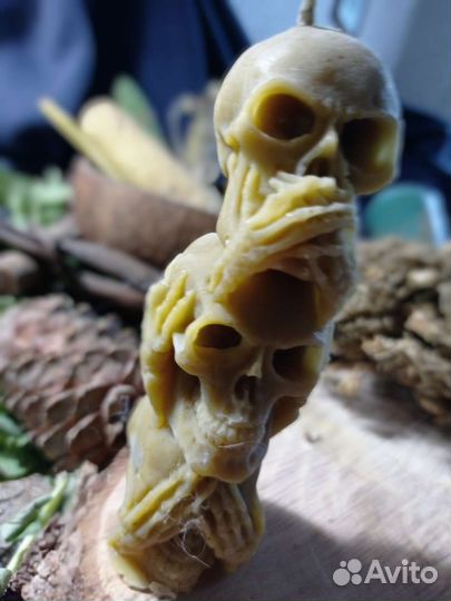 Программные свечи из натурального воска