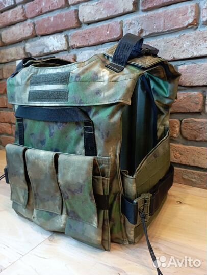 Бронежилет Мох с бронепластинами 5й класс