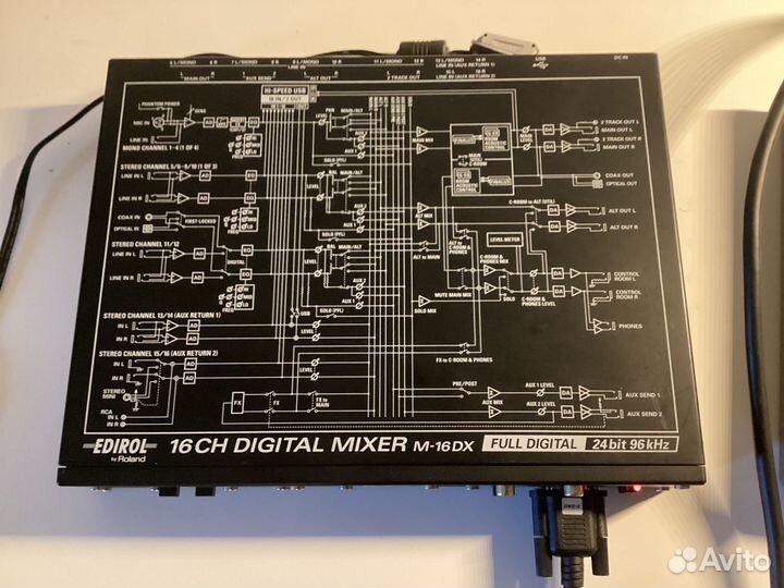 Mixer Микшер Edirol M-16DX цифровой