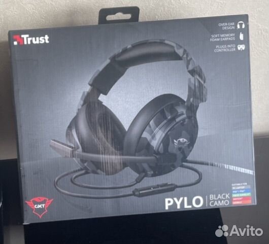 Наушники игровые ps4/ps5/pc