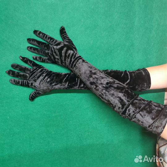 Перчатки длинные