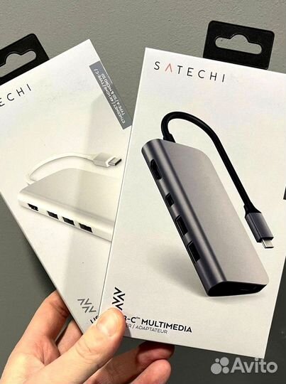 Satechi адаптеры для макбук/ Адаптер