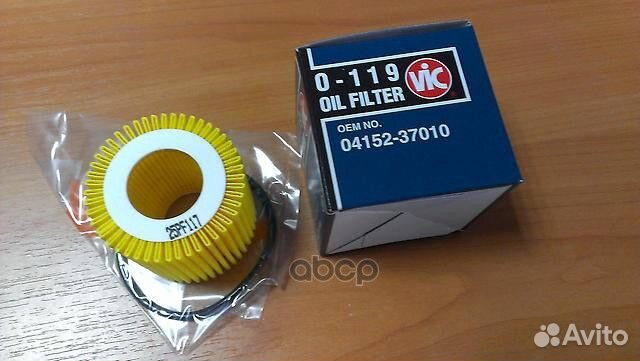 Фильтр масляный VIC O119 2ZR-FE,3ZR-FE O119 VIC