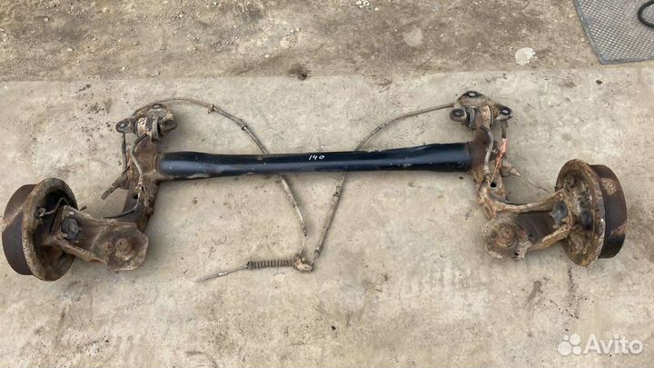 Задняя балка opel astra G седан