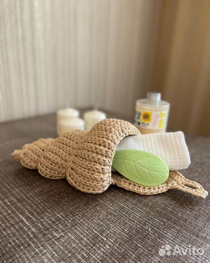 Интерьерная корзина-ракушка/органайзер