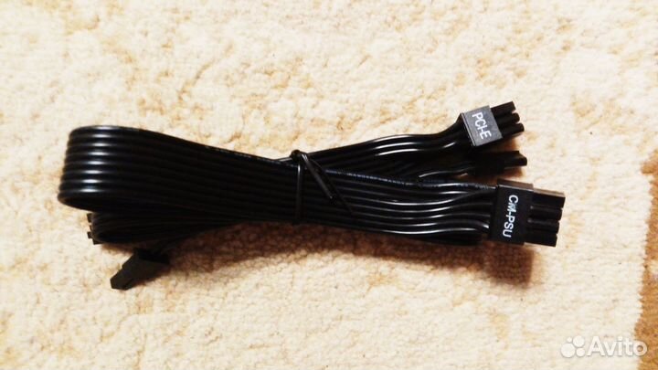 Провода для модульных блоков питания, переходники