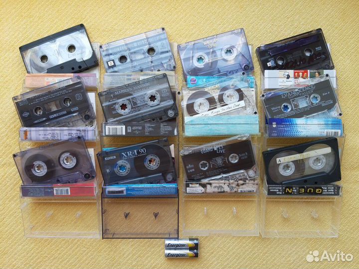Аудиокассеты музыкальные