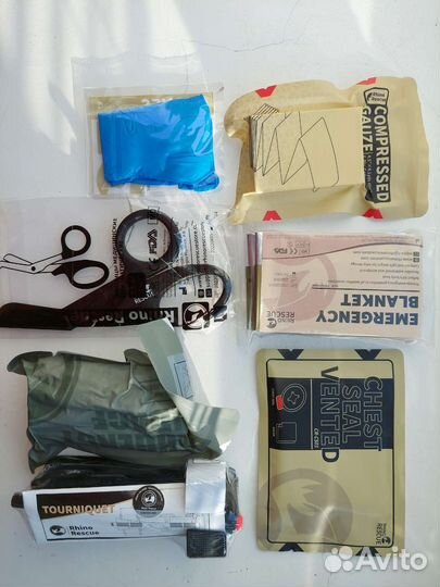 Аптечка тактическая укомплектованная