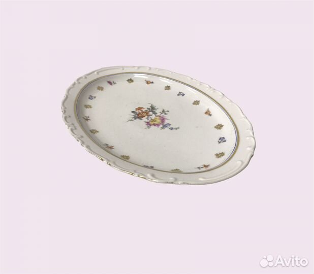 Овальное блюдо Kahla gdr