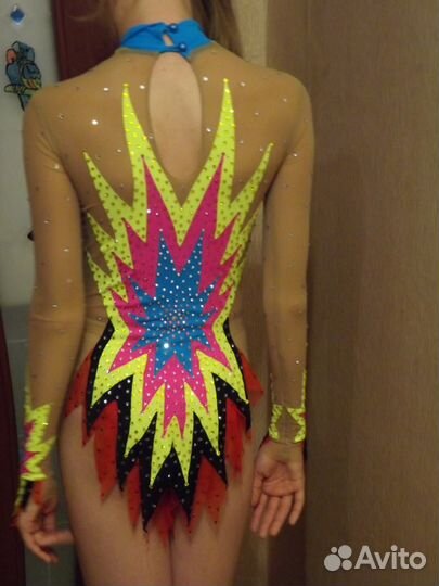 Купальник для художественной гимнастики новый