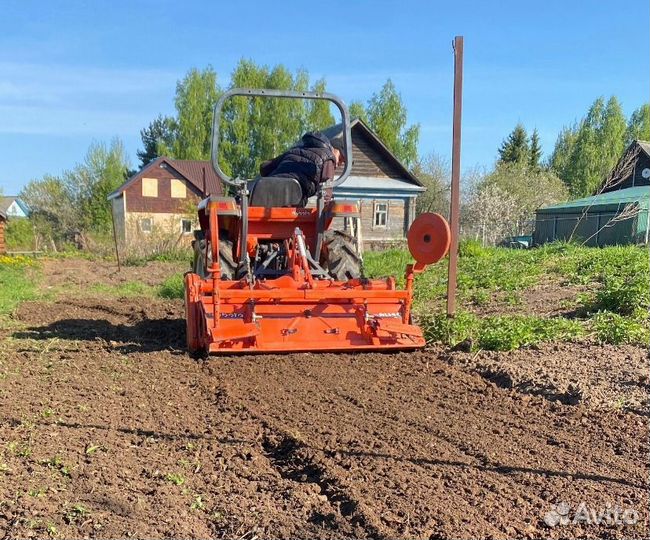 Благоустройство участка. Фрезеровка.Газон под ключ