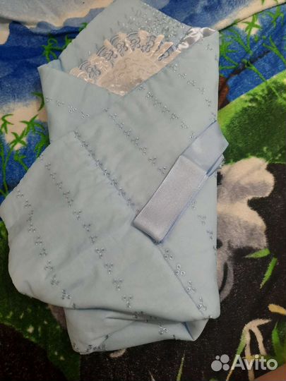 Комплект на выписку для мальчика летний