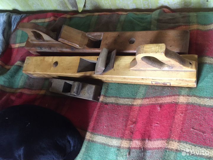 Рубанок дерево ручной/зензубель разные СССР винтаж