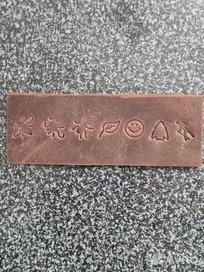 Штампы для тиснения кожи