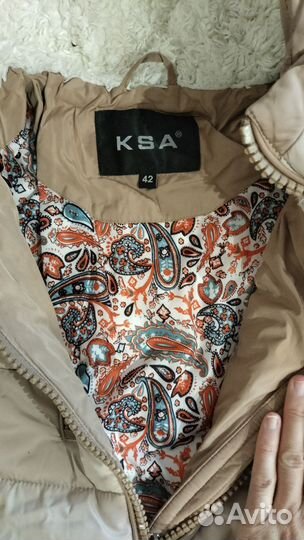 Пуховик зимний женский 42