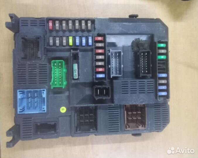 Пежо 301 C-Elysee Блок BSI Предохранителей Ц-Эльзе