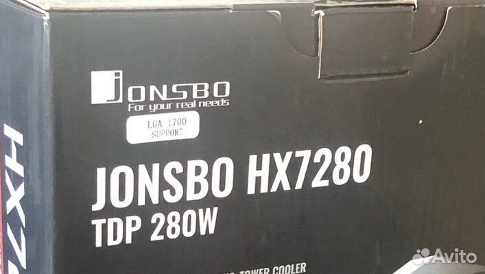 Кулер для процессора jonsbo HX7280 (LGA 1700)