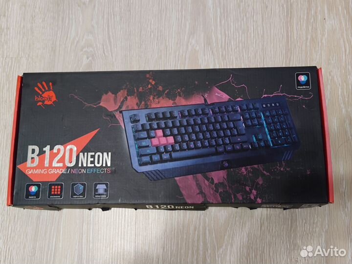 Игровая клавиатура A4Tech bloody B120 Neon