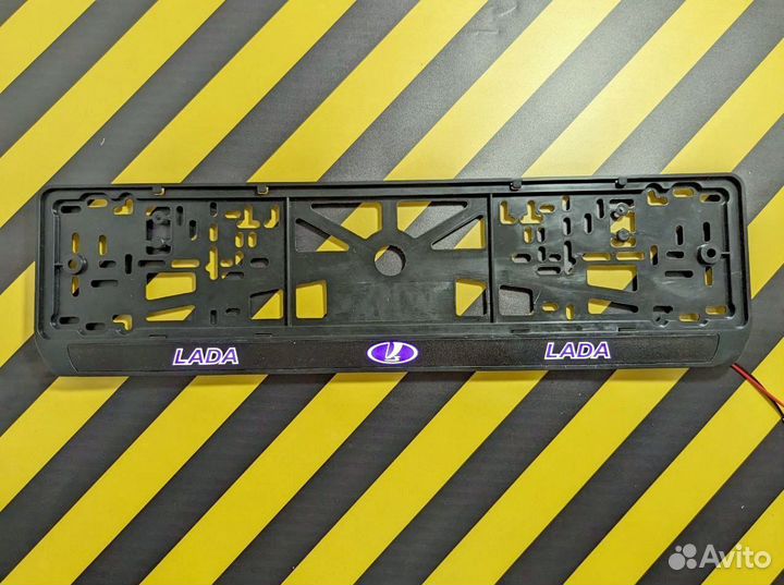 Рамка номера с подсветкой LED