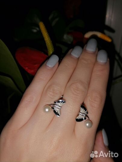 Серебряные серьги