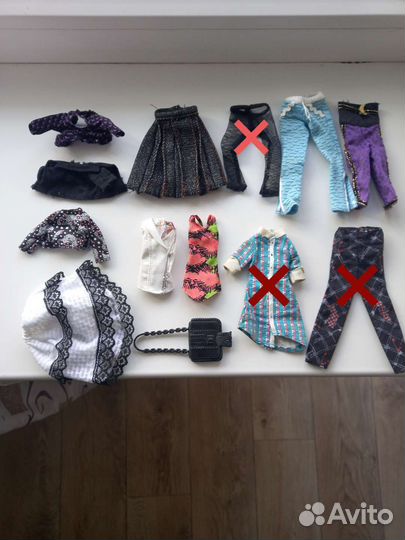 Одежда и аксессуары Monster High и Ever After High