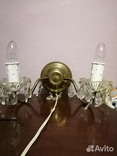 Настенный светильник бра СССР