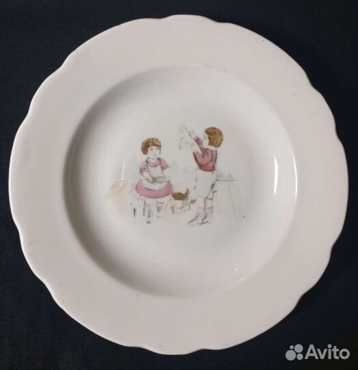 Ссср, редкость, фарфор, агитация, тарелки