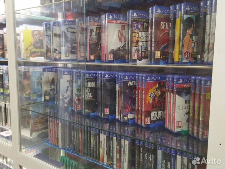 Игры на дисках PS4, лицензионные игры PlayStation