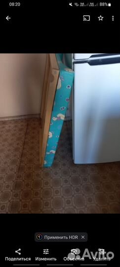 Пеленальная доска на кроватку