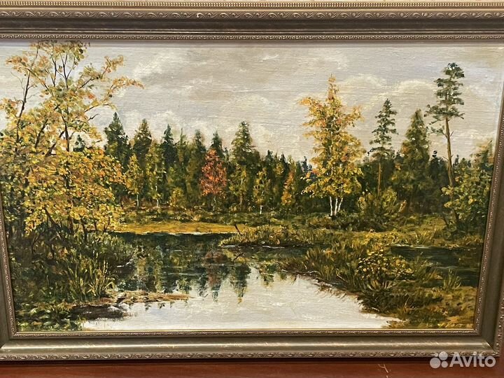 Картина маслом на холсте пейзаж