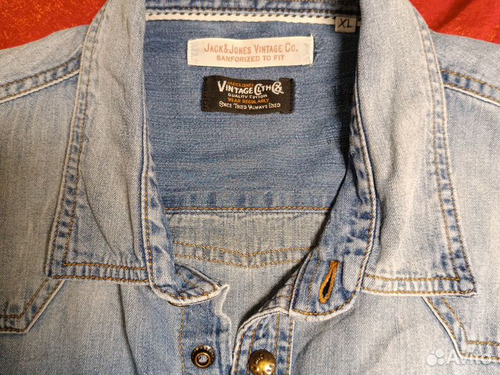 Джинсовая рубашка Jack &Jones