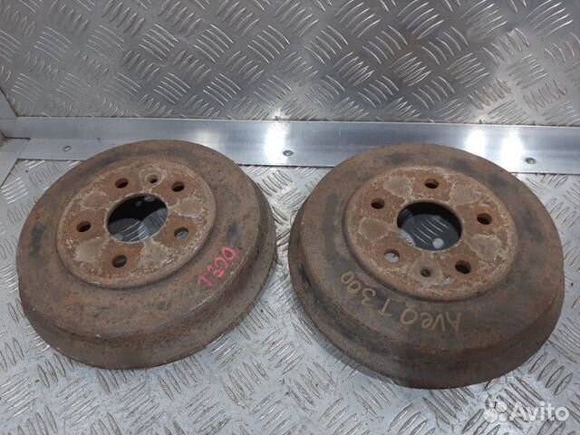 Барабан тормозной Chevrolet Aveo T300 F16D4 2014