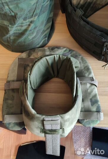 Защита шеи с кевларом